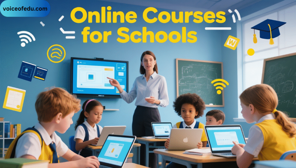 Online Courses for Schools