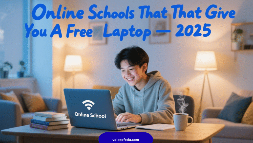 Online Schools that Give You a Free Laptop