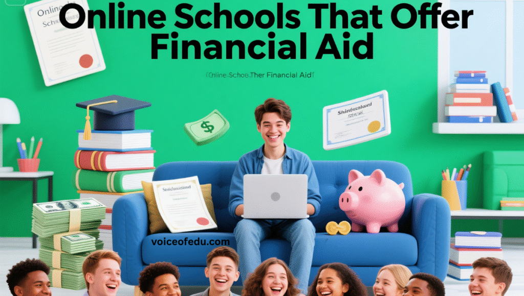 Online Schools that Offer Financial Aid