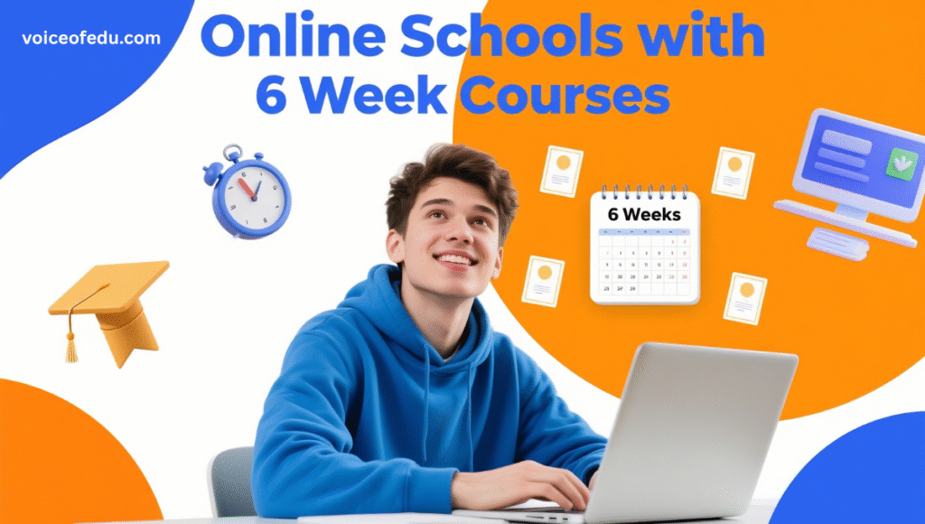 Online Schools with 6 Week Courses