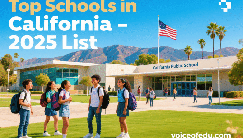 Top-Rated Schools in California USA for 2025