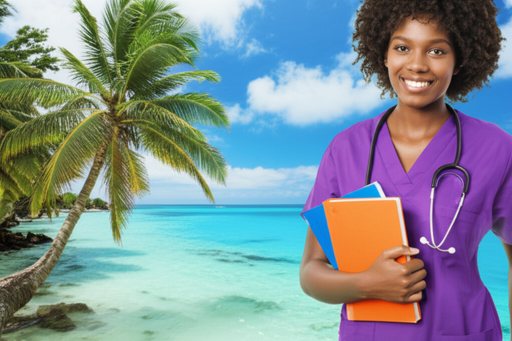 Generate a high-quality, relevant image prompt for an article about: Are Caribbean Medical Schools L