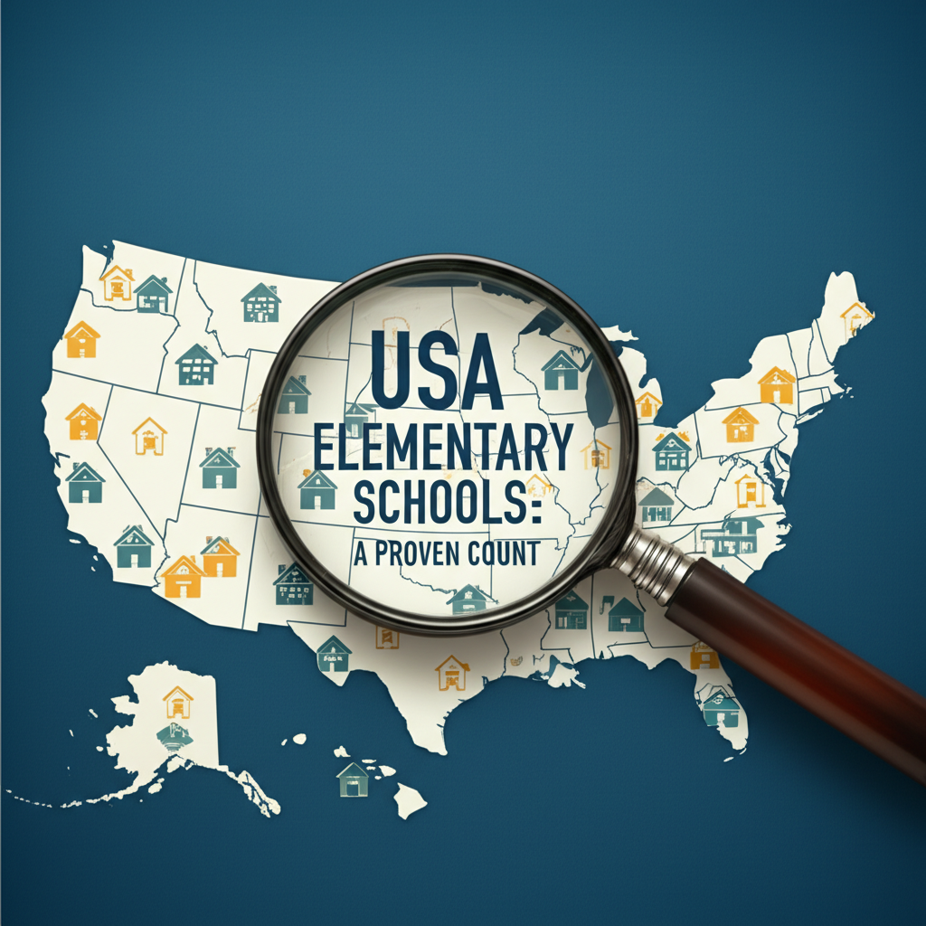 Generate a high-quality, relevant image prompt for an article about: How Many Private Elementary Sch