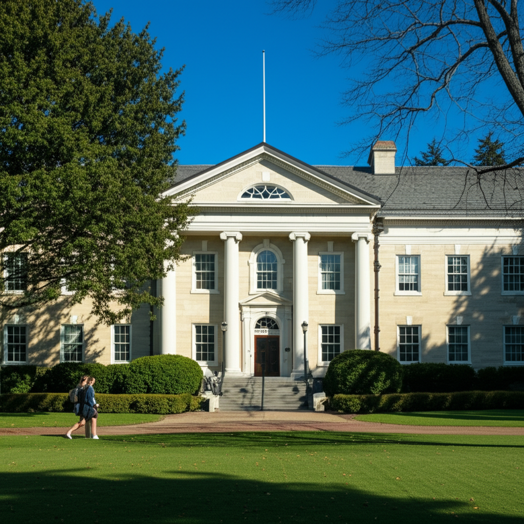 Generate a high-quality, relevant image prompt for an article about: What Is The #1 Private School: