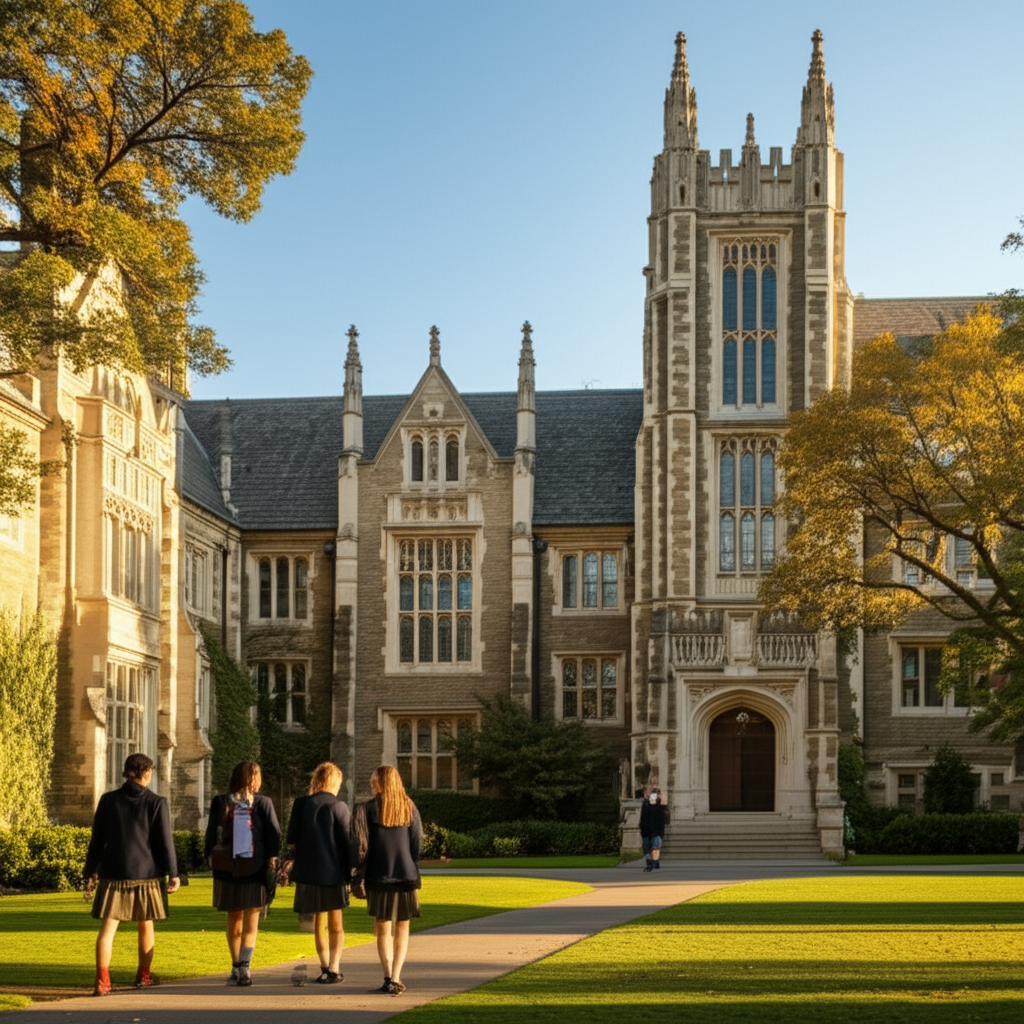 Generate a high-quality, relevant image prompt for an article about: What Is The Most Elite High Sch