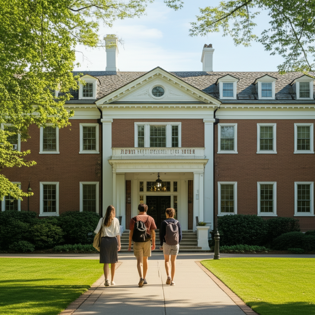 Generate a high-quality, relevant image prompt for an article about: What is the hardest private sch