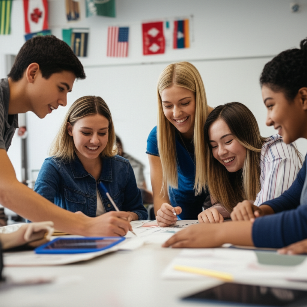 Generate a high-quality, relevant image prompt for an article about: What State Has The #1 School Sy