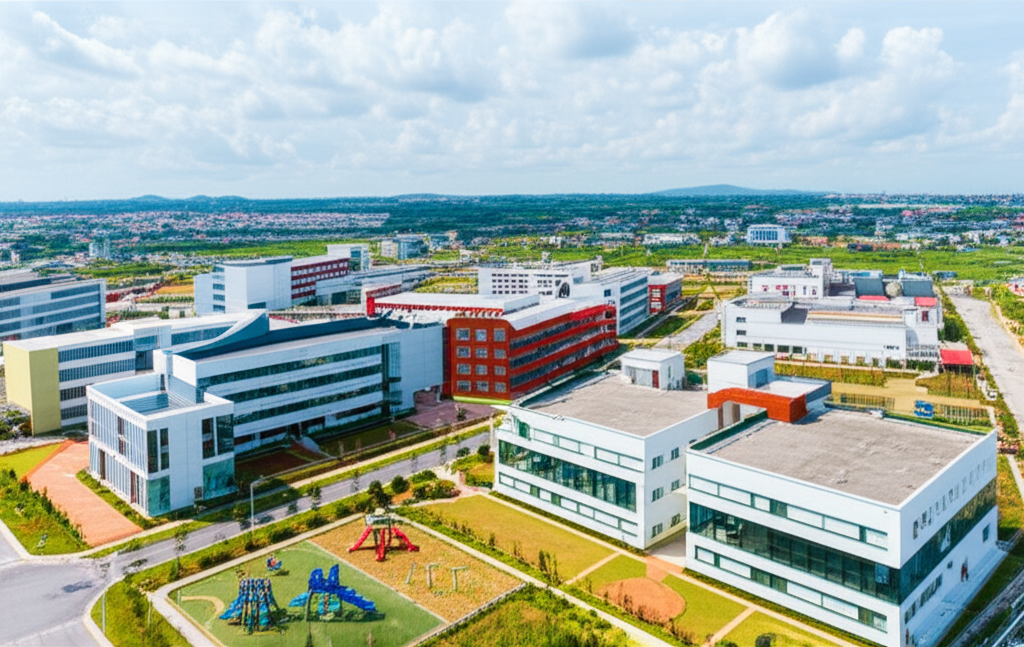 Generate a high-quality, relevant image prompt for an article about: How Many More Public Schools: E