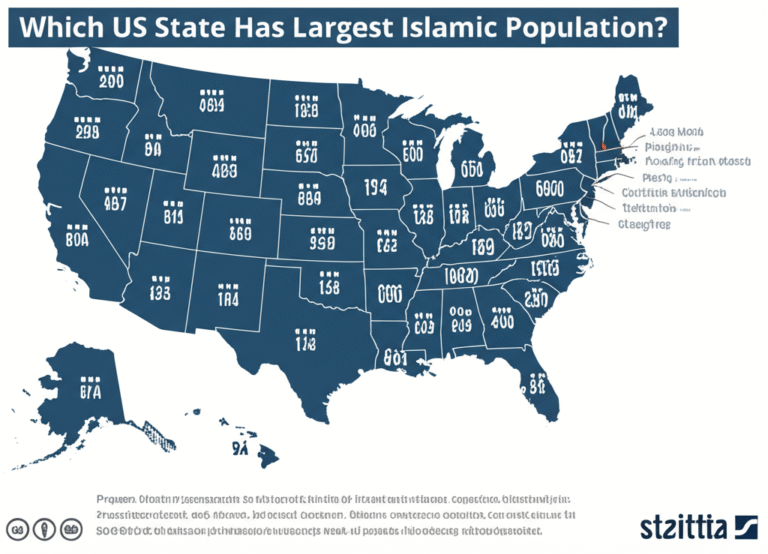 Which US State Has Largest Islamic Population? Proven | VoiceofEDU