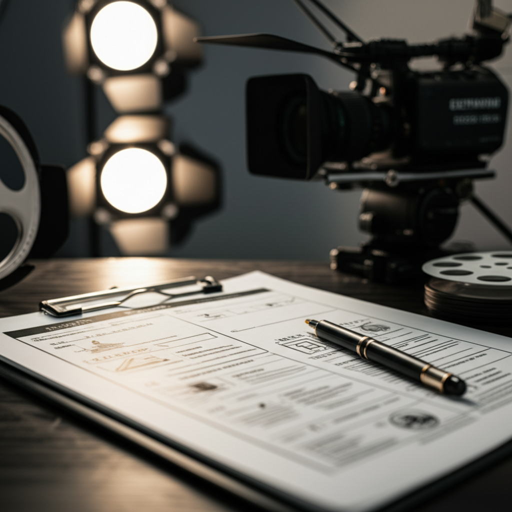 Generate a high-quality, relevant image prompt for an article about: GPA for Film School: Does it Ma