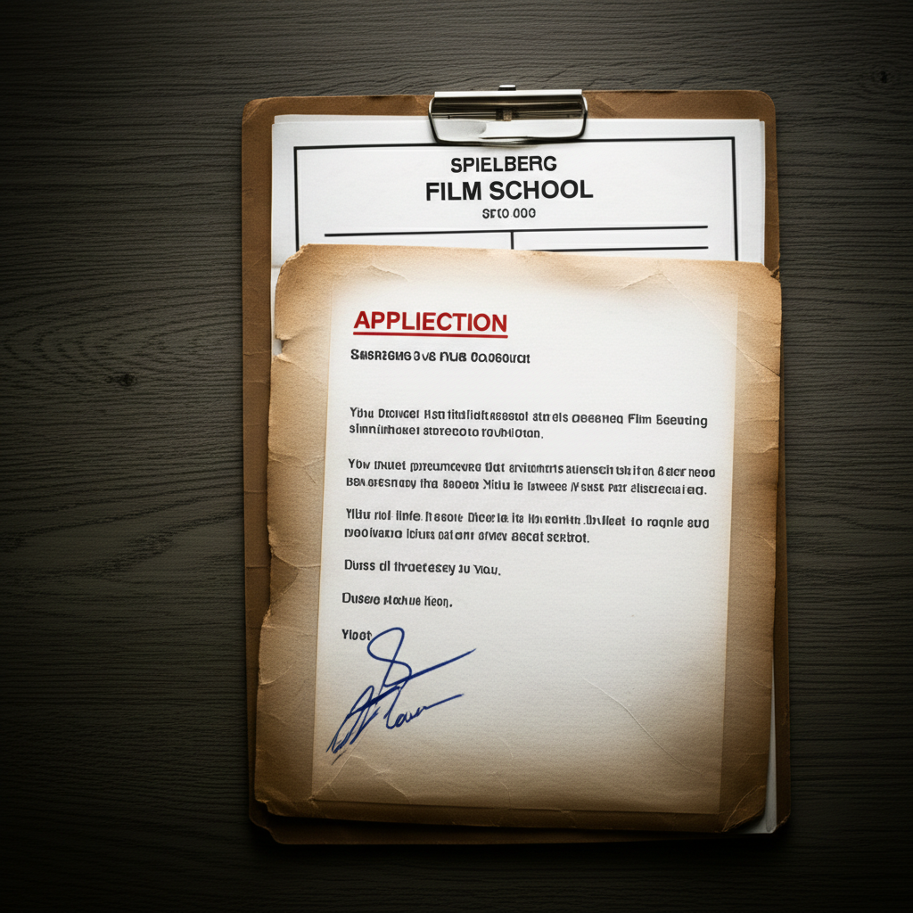 Generate a high-quality, relevant image prompt for an article about: Spielberg Rejected: Shocking Fi