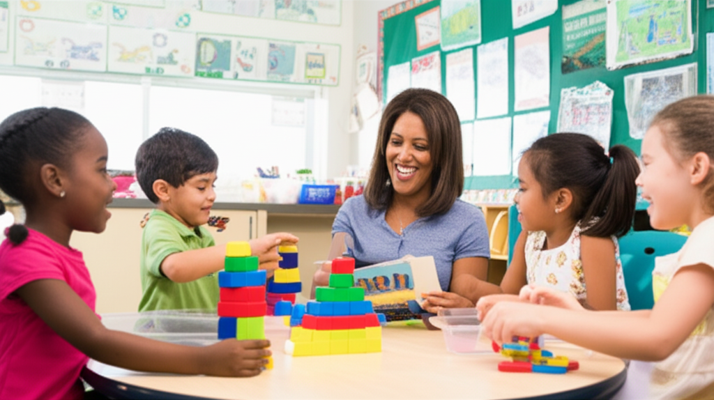 Generate a high-quality, relevant image prompt for an article about: Lauderdale Manors Elementary Pr