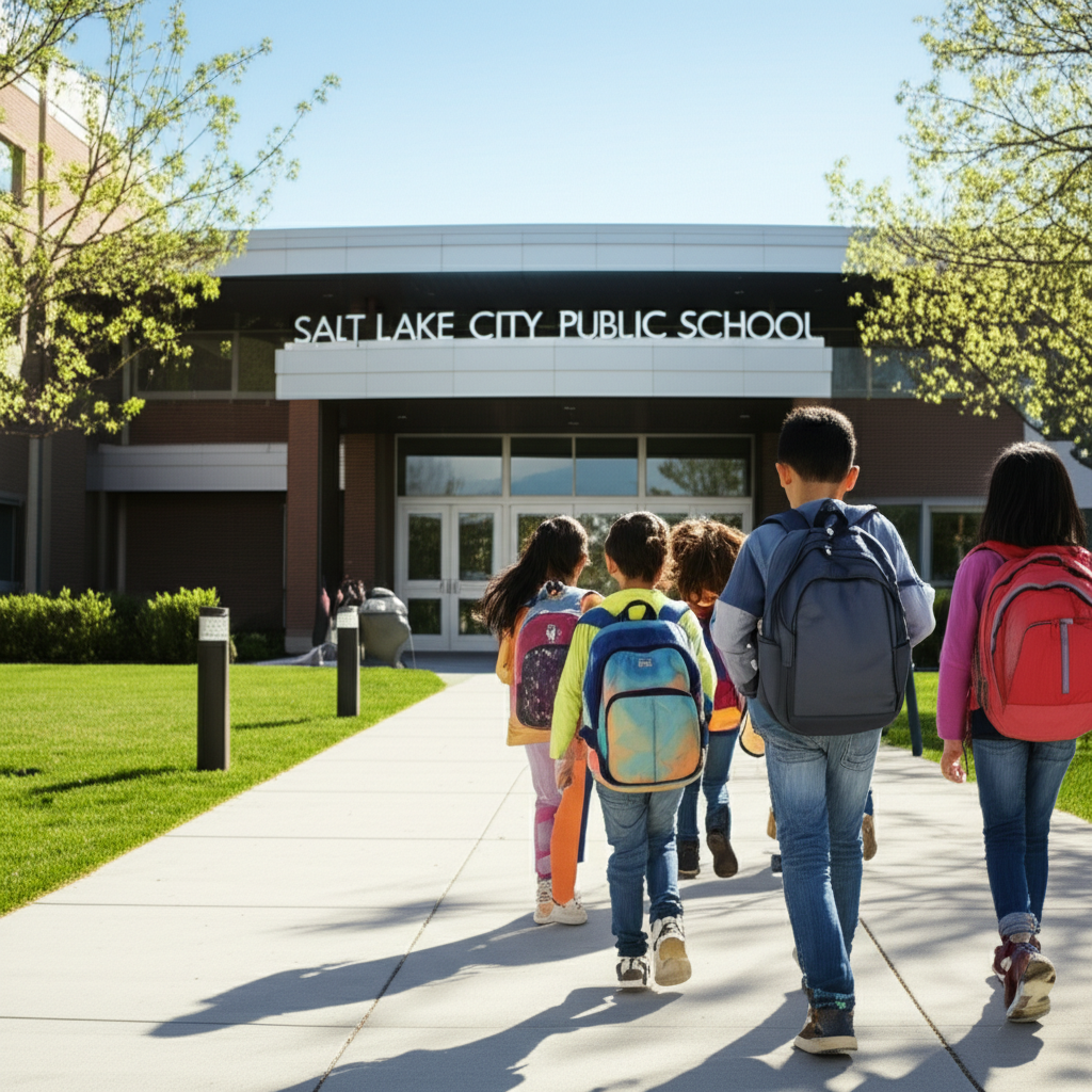 Generate a high-quality, relevant image prompt for an article about: Salt Lake City’s Best Public Sc