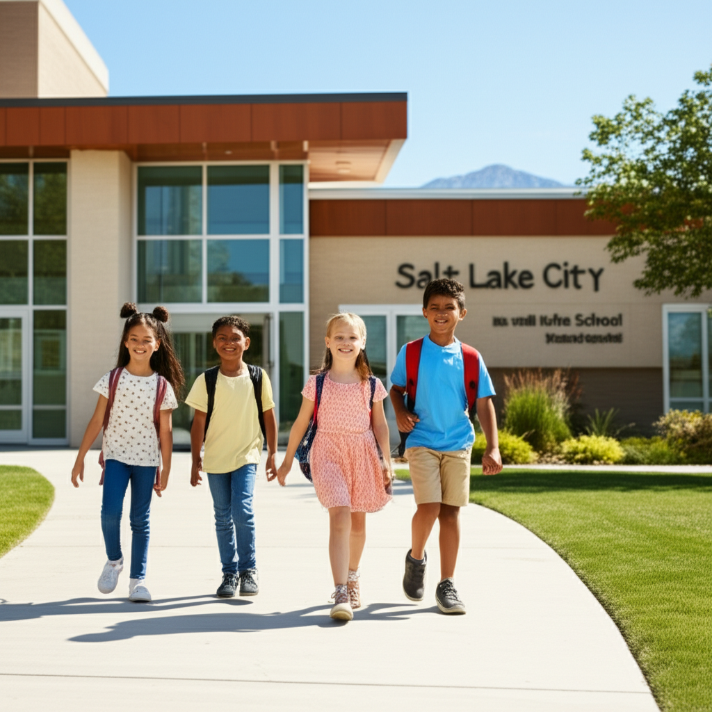 Generate a high-quality, relevant image prompt for an article about: Salt Lake City’s Best Public Sc