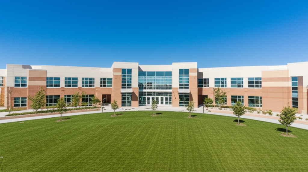 Generate a high-quality, relevant image prompt for an article about: Largest Utah High Schools: Stun