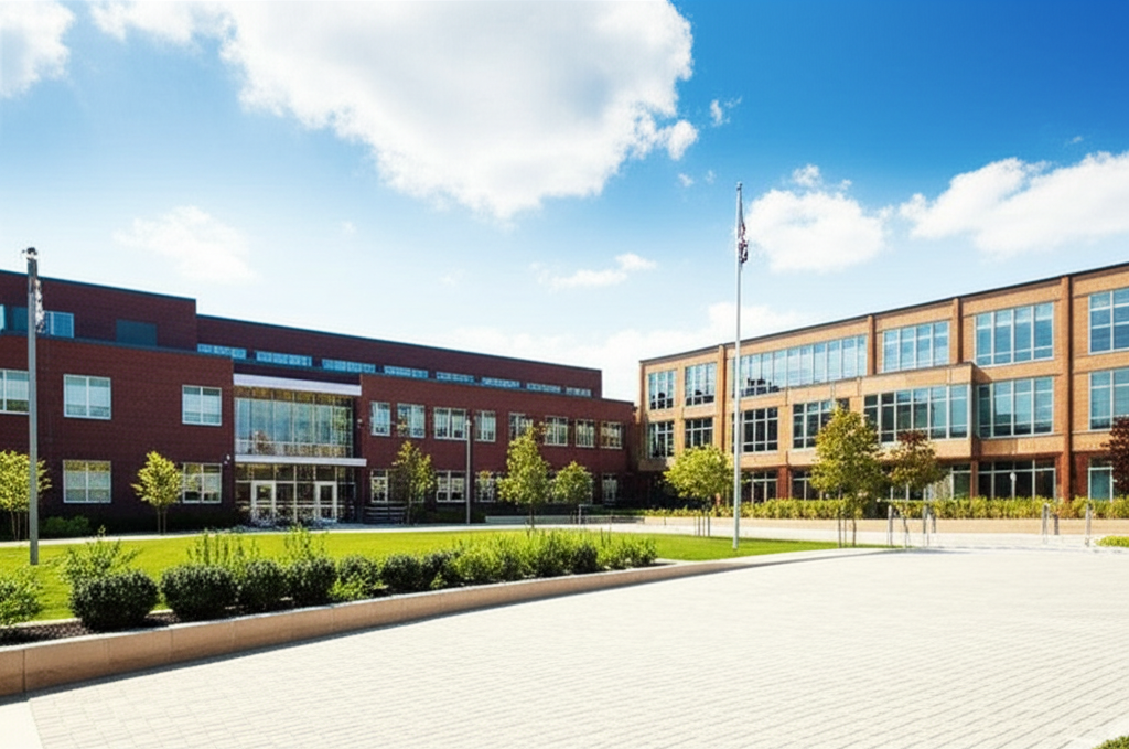 Generate a high-quality, relevant image prompt for an article about: Largest Illinois High Schools: