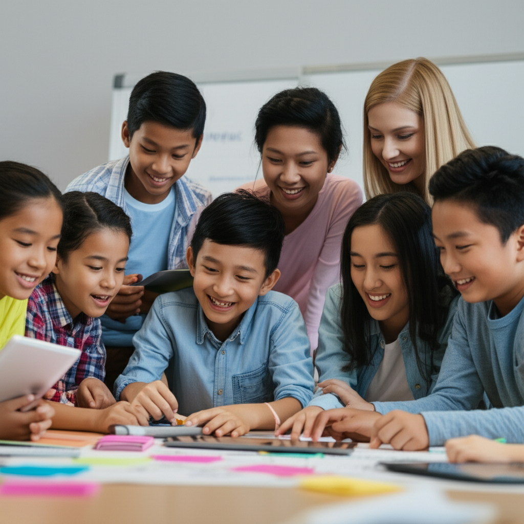 Generate a high-quality, relevant image prompt for an article about: Knippel Education: Your Best Ch