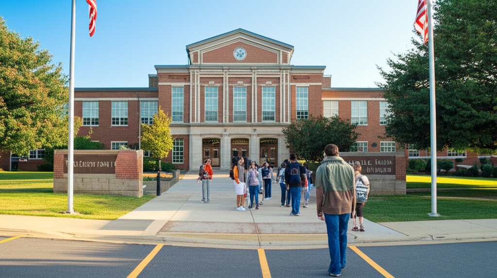 Generate a high-quality, relevant image prompt for an article about: Biggest TN High Schools: Best G