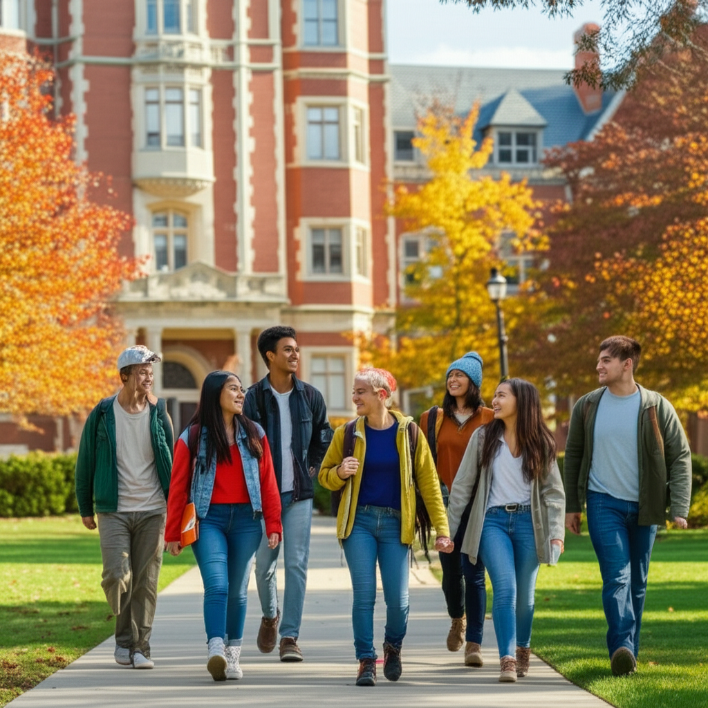 Generate a high-quality, relevant image prompt for an article about: Biggest Indiana Schools: Must-H