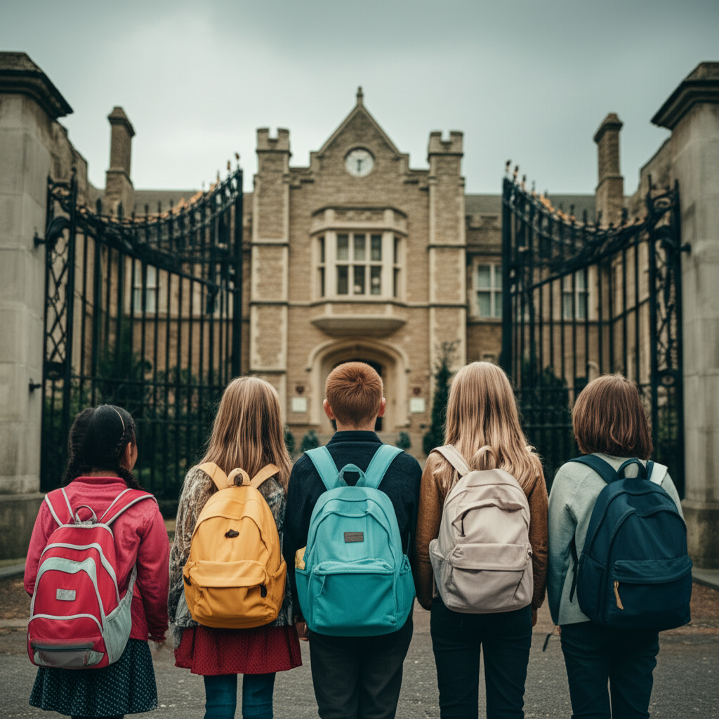 Generate a high-quality, relevant image prompt for an article about: 10 Reasons Private Schools Are