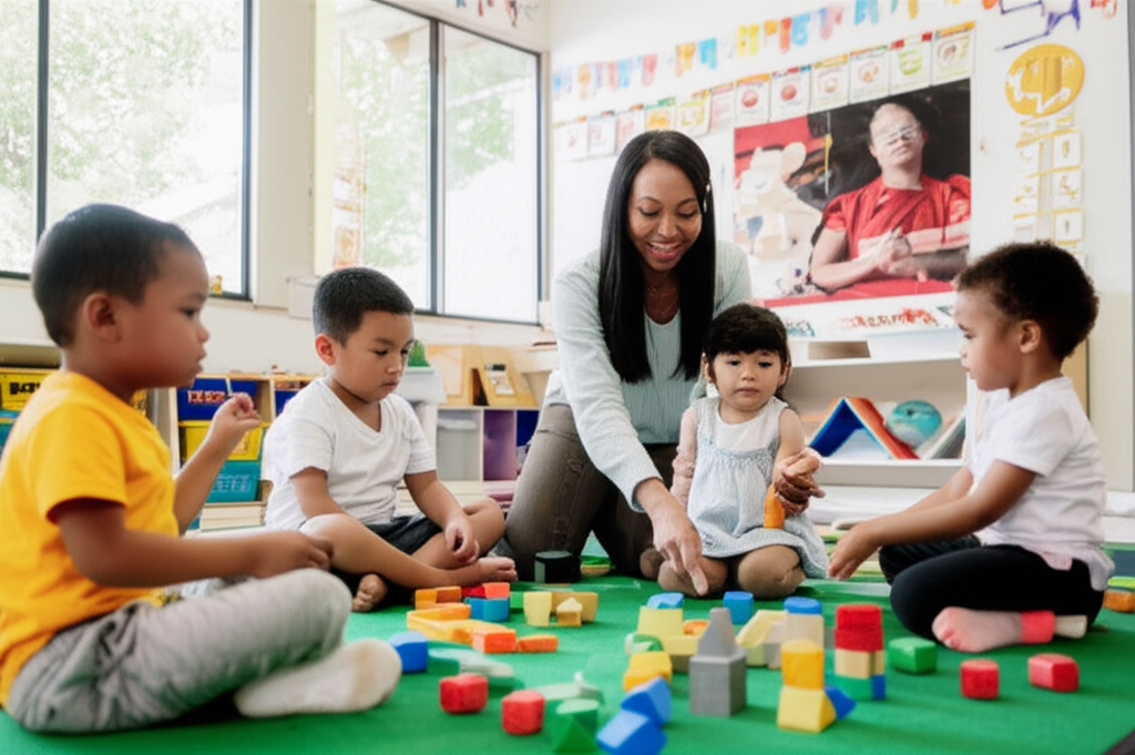 Generate a high-quality, relevant image prompt for an article about: Allen Early Learning: Best Acad