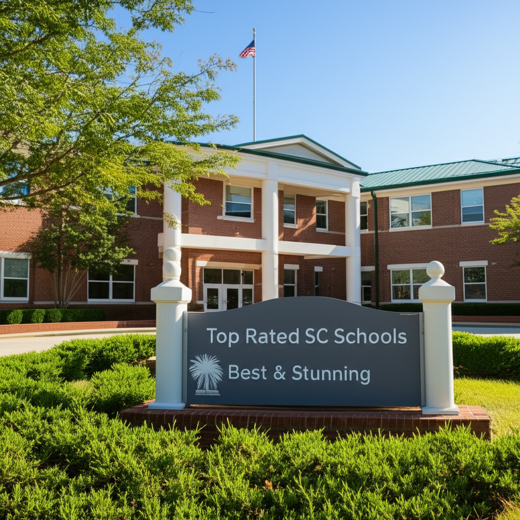 Generate a high-quality, relevant image prompt for an article about: Top Rated SC Schools: Best & St