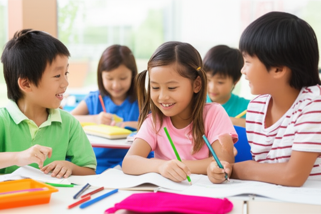 Generate a high-quality, relevant image prompt for an article about: Public School Benefits: Best Va