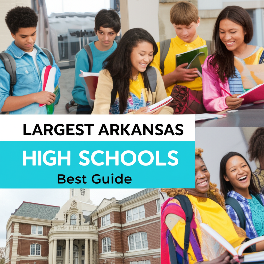 Generate a high-quality, relevant image prompt for an article about: Largest Arkansas High Schools: