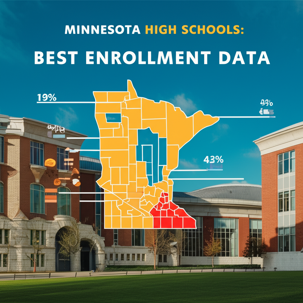 Generate a high-quality, relevant image prompt for an article about: Minnesota High Schools: Best En