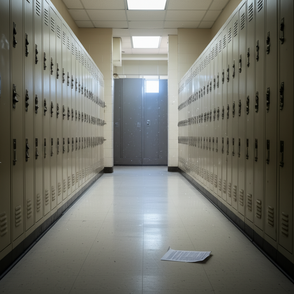 Generate a high-quality, relevant image prompt for an article about: Wisconsin High School Enrollmen