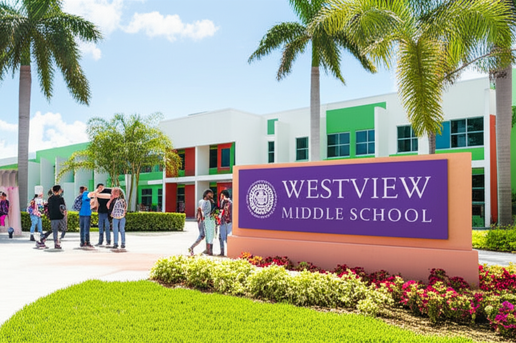 Generate a high-quality, relevant image prompt for an article about: Westview Middle Miami: Best Sch