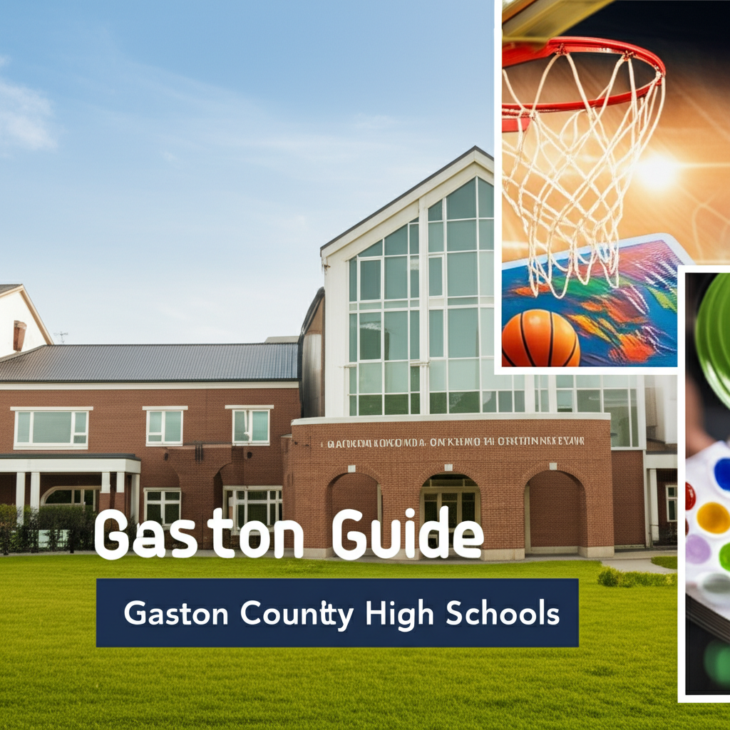 Generate a high-quality, relevant image prompt for an article about: Gaston County High Schools: Bes