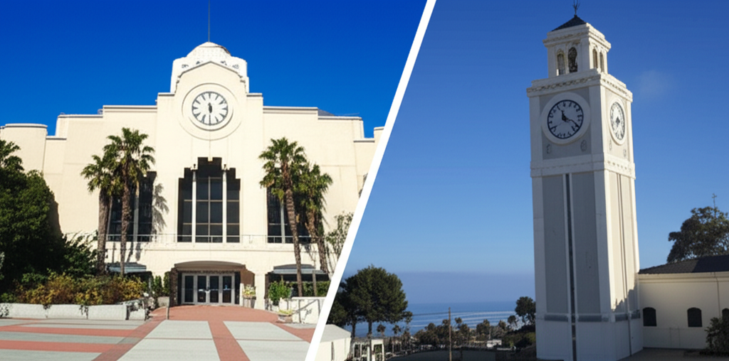 Generate a high-quality, relevant image prompt for an article about: El Camino vs Oceanside: Best Co