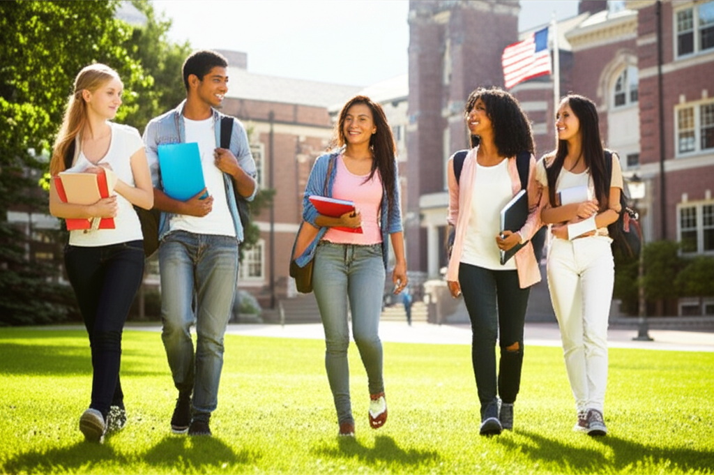 Generate a realistic, eye-catching featured image for a blog post about Best Charlotte Middle School