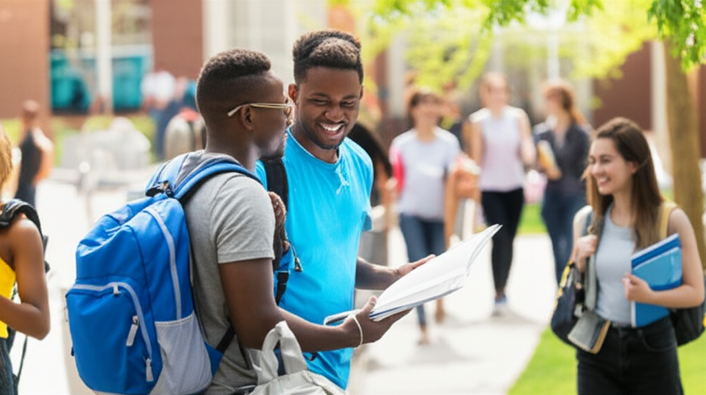 Generate a realistic, high-quality featured image for a blog post about Best Fulton County GA Middle