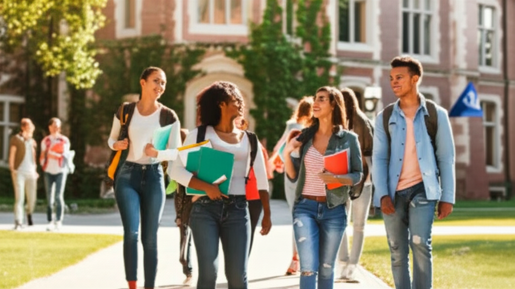 Generate a realistic, high-quality featured image for a blog post about Freshman Orientation: Best H