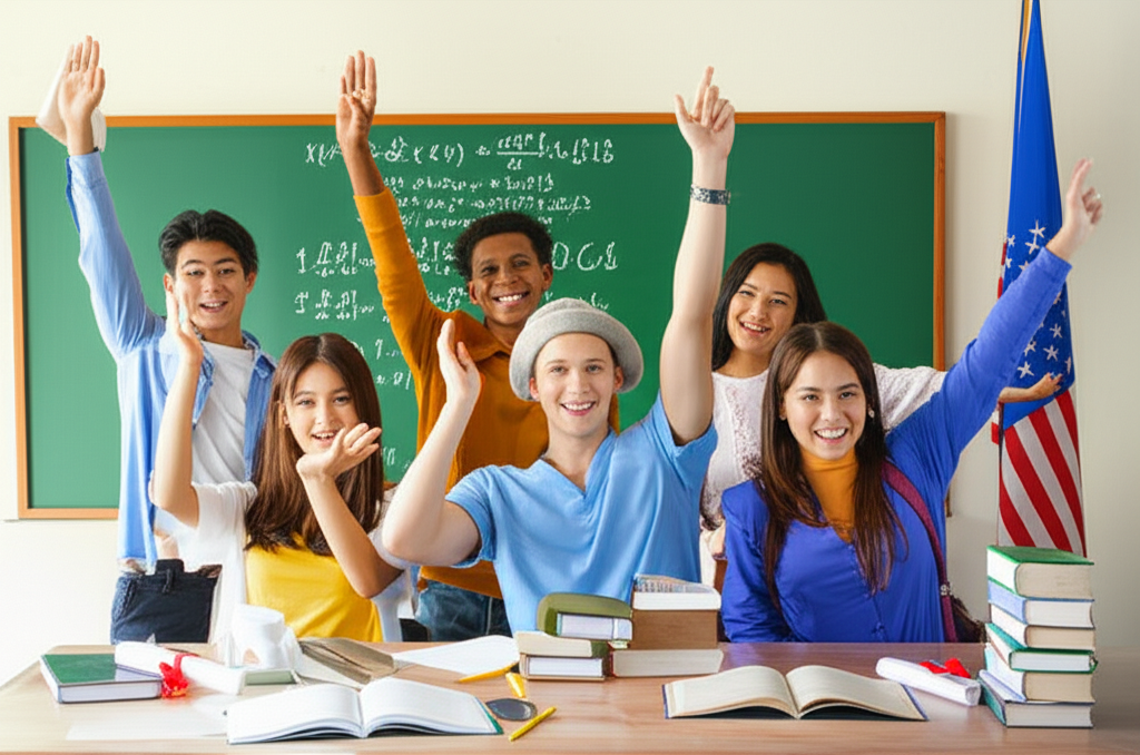 Generate a realistic, high-quality featured image for a blog post about Coral Springs High Reviews: