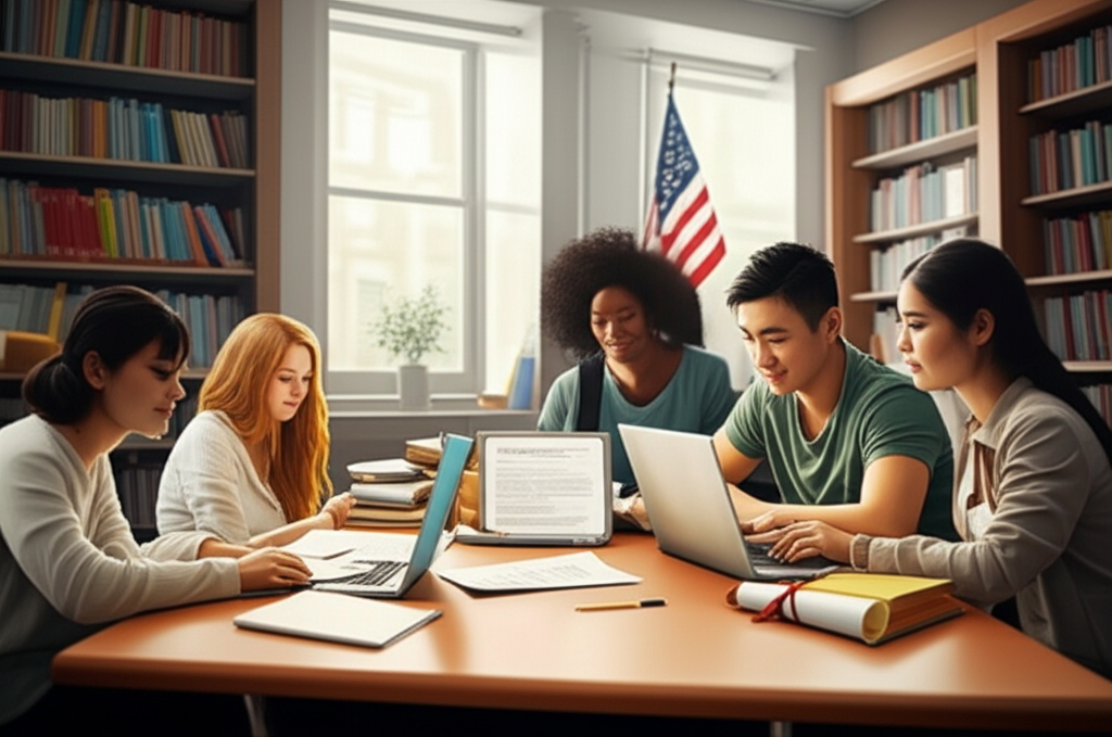 Generate a realistic, high-quality featured image for a blog post about Guilford Park High Reviews: