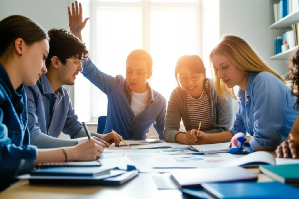 Generate a realistic, high-resolution featured image for a blog post about Best Staten Island Middle