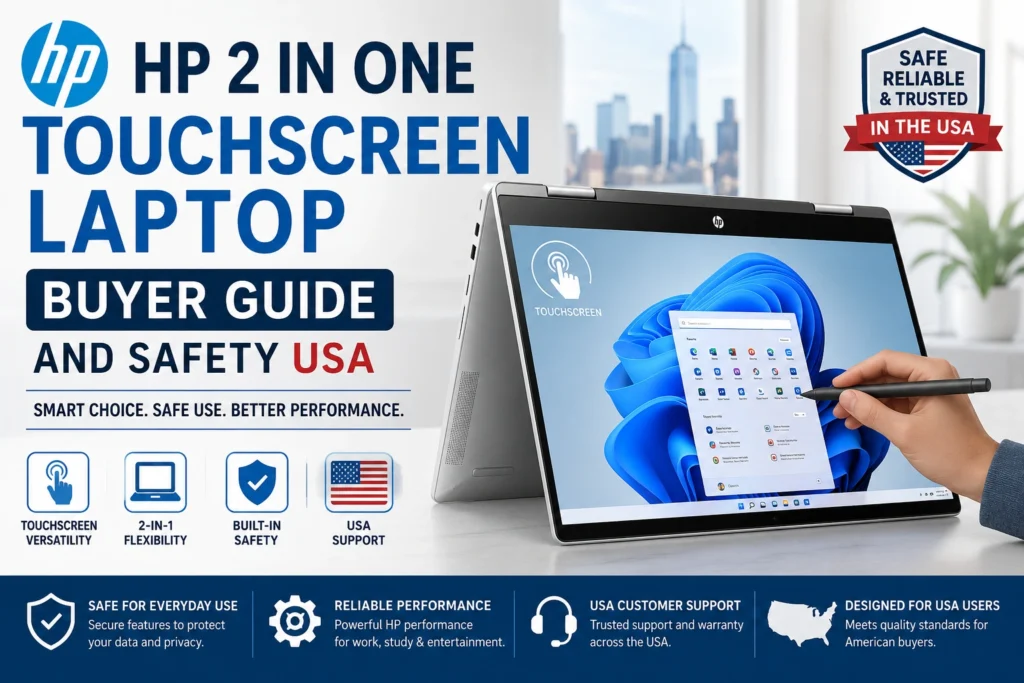 HP 2 In One Touchscreen Laptop Buyer Guide and Safety USA